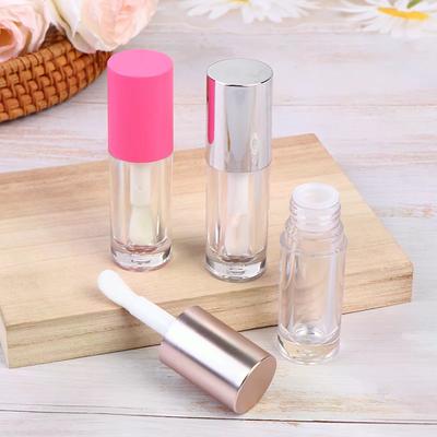 1/3Pcs 6ml Mini Lip Gloss Tubes With Wand Empty Travel Bottle Refillable Lipstick Tubes Containers Cosmetic Packaging DIY