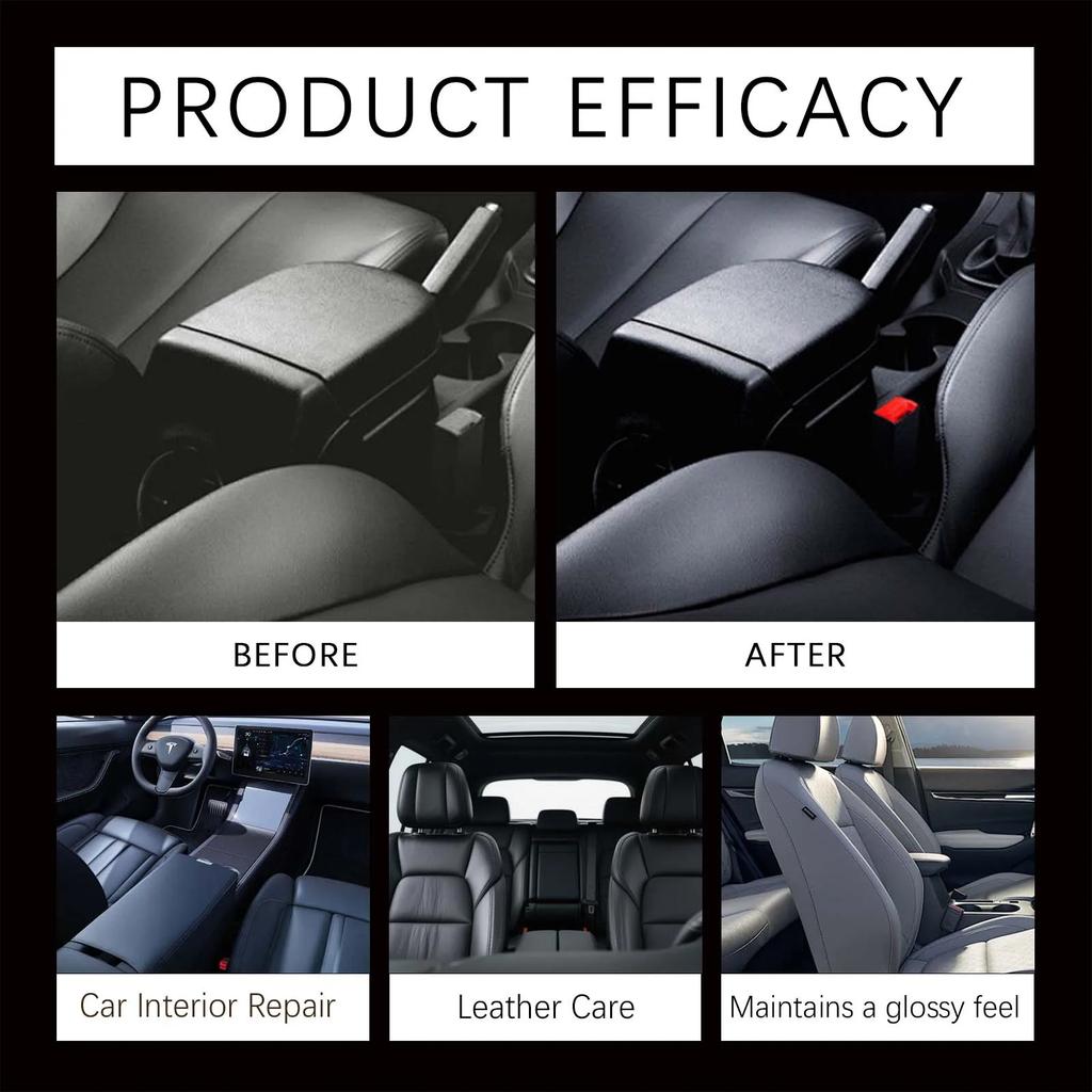 Car Leather & Plastic Repair, Interior Cleaner, Anti-Aging Care