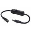 30cm Male to Female 5.5x2.5/5.5x2.1mm Plug DC Power Adapter Cable Extension Cord