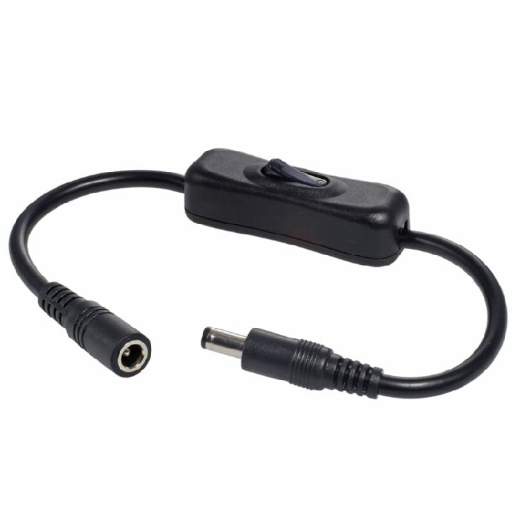 30cm Male to Female 5.5x2.5/5.5x2.1mm Plug DC Power Adapter Cable Extension Cord