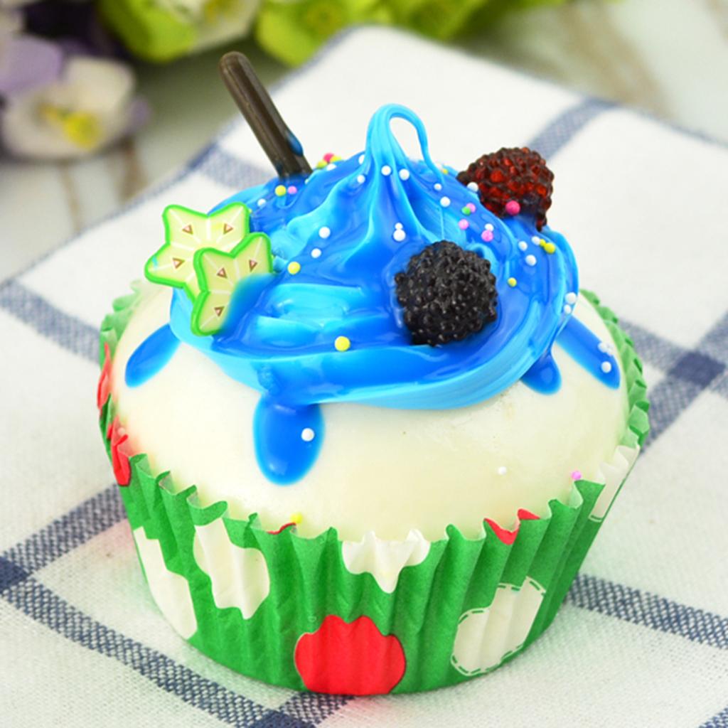 Realistisches Künstliches Falsches Kuchen Cupcake Modell Tasse Auslage Fotografie Requisiten Handwerk