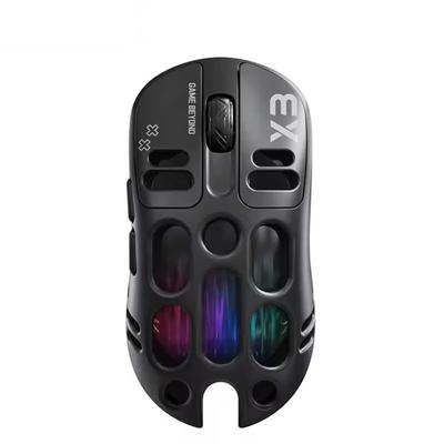 X3 Gaming 12000 1000 Bottom DPI Lightweight Honeycomb 6 Black T-WOLF Mouse, Wireless/Wired (Bluetooth 5.1/5.3, 2.4G, USB), DPI, Hz, Switch, Design,