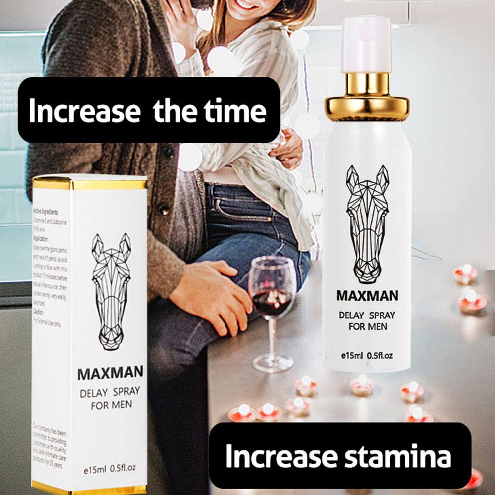 Male Sex Delay Spray Lasting Long 60 Minutes Penis Growth Enlargement Harder Anti Premature Ejaculation for Adults External Use
