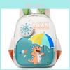 Kids Cartoon Backpack For Preschoolers With Lightweight Nylon And Ergonomic Shoulder Straps For School Use