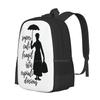 - Supercalifragilisticexpialidocious Fashion Pattern Design Travel Laptop School Backpack Bag Musical Classic Oldies Iconic