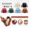 Women Travel Crossbody Bag Faux Leather Shoulder Bag with Adjustable Strap Messenger Bag Crossbody Purse for Cellphone Cards Keys