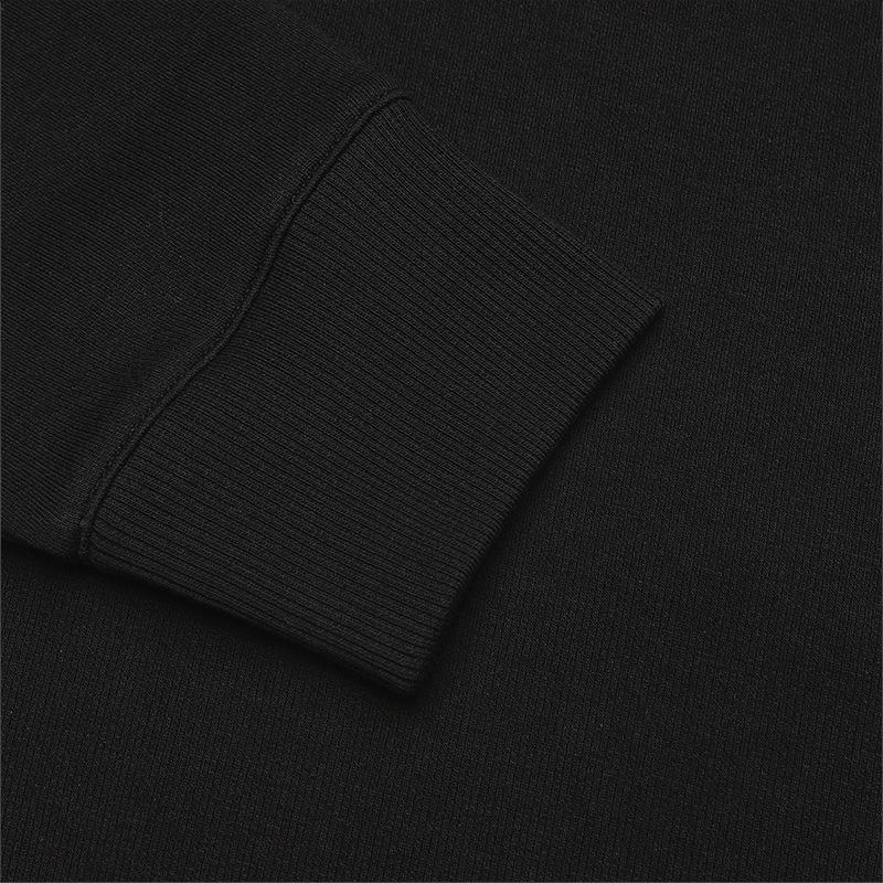 FILA Heritage Series Fashion Versatile Pullover Sweatshirt Women sweatshirt Black F11W518209F-BK