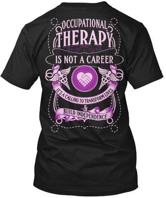 T-Shirt Terapia Occupazionale È Una Vocazione Made in USA Taglia dalla S alla 5XL