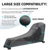 Protective Cover for Rowing Machine: 241 X 61 X 102 Cm Waterproof Dust Cover Made of 210D Oxford Fabric - Tear