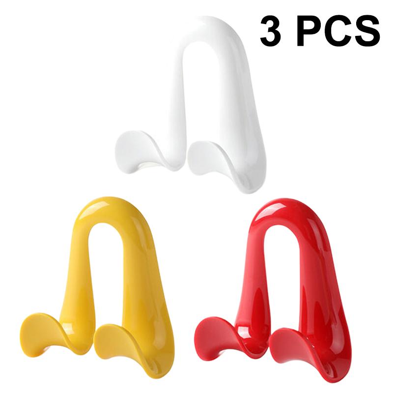 3/2/1Pcs Bag Hanger Hook Double Hooks Space-Saving Clothes Hats Scarf Handbag Storage Rack Wardrobe Backpack Hook