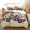 Colorful Animal Duvet Cover Set Fashion Bedding Set Lovers Linen Queen Bed Boy Girl Comforter Cover Set Children Bedding Set