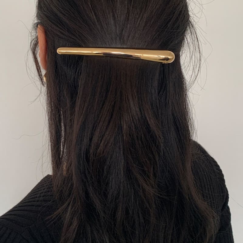 Byweekend Dune Metal Hair Pin_gold