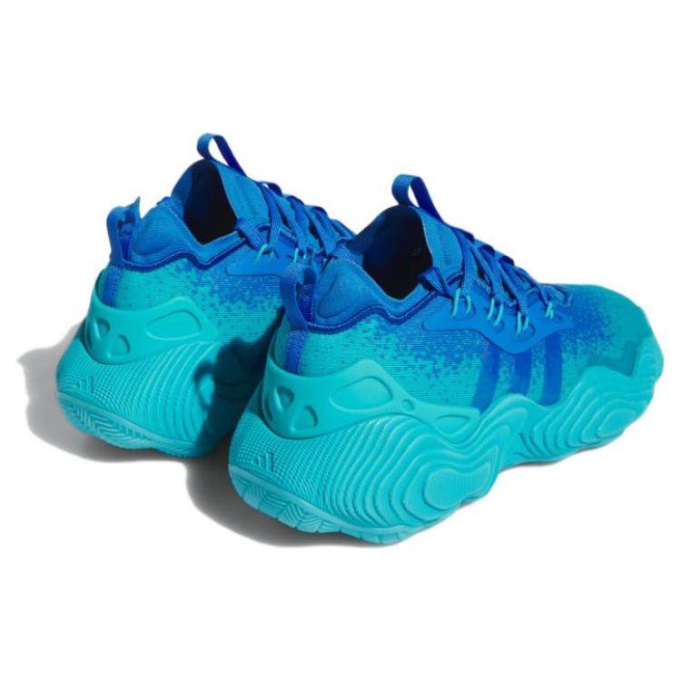 adidas Trae Young 3 Lucid Cyan Unisex Turnschuhe Blaugrün True-Blue IF5603
