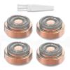 Removedor de Pelos Faciais Feminino Cabeças de Reposição Geração 1 Para Finishing Touch Flawless Re - Pjun