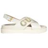 Gucci Wmns Sandal 'White Metallic Gold' Women's 738691 AAB3K 9267