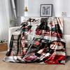 Buffy Flanellen Deken Zacht Warm Alle Seizoenen Plaid, Ontwerp voor Kamperen, Auto Reizen, Wandelen Bank, Bed, Kantoor Perfect Cadeau voor Feesten
