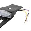 LED Brake Rear Stop Plate Holder Lights Universal for Motorbikes Bike Accessories