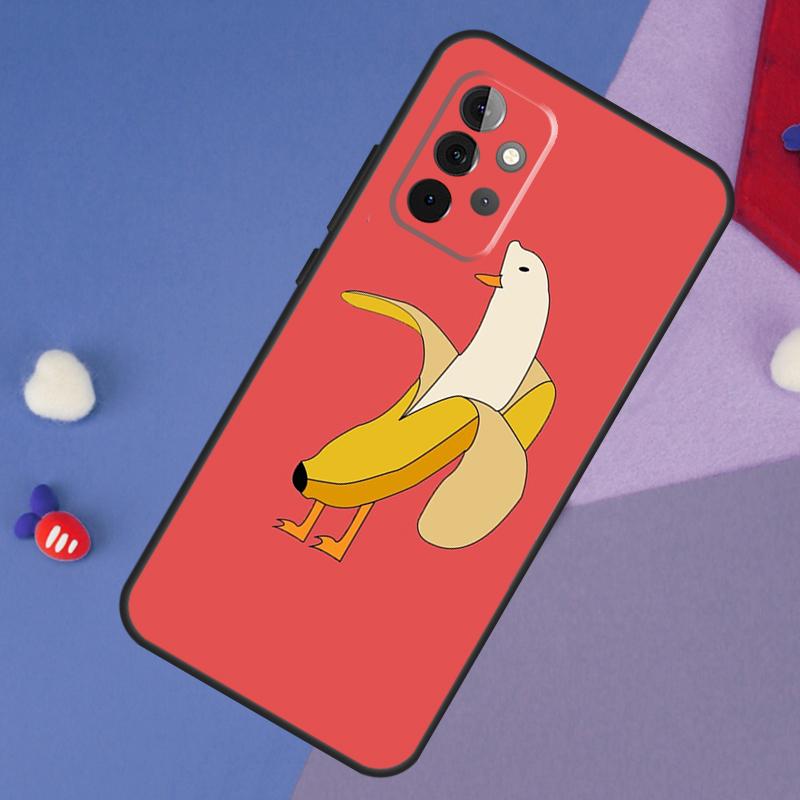 Memes Cartoon Funny Banana Case For Samsung Galaxy A13 A16 A26 A36 A56 A06 A55 A35 A15 A54 A34 A14 A53 A12 A22 A32 A52