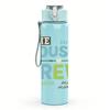 1PC Cousin Crew Color Letter Graphic,750ml Color Plastic Sports Water Bottle,Leakproof Flip Straw Lid,Suitable for Sports Office Home Use