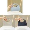 Polyester Evening Clutch Bag With Sequins And Pleats For Formal Events