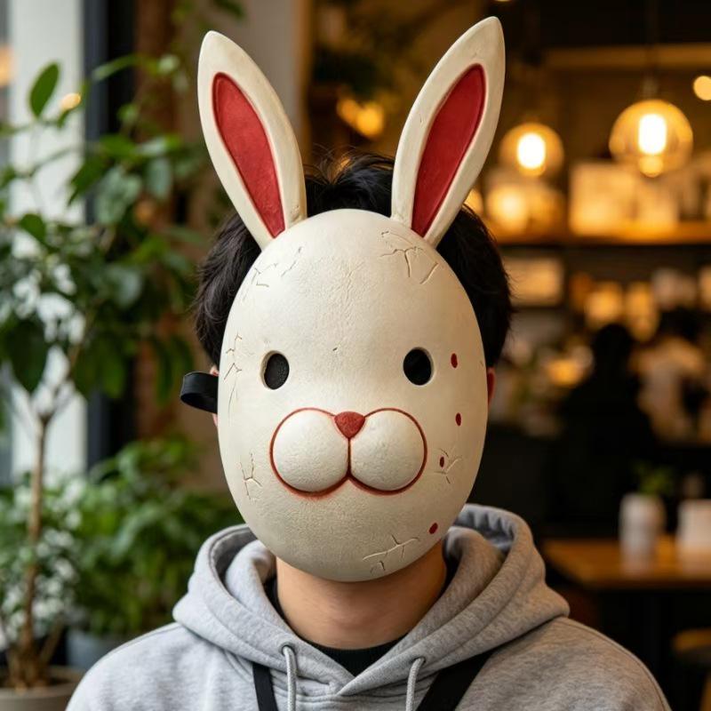 Easter Bunny Cracked Egg Halloween Masquerade Mask Standard Size