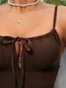 Women's Swimsuit One-piece High Waist Drawstring Sexy Bikini Swimsuit for Women Beachwear Bathing Suits