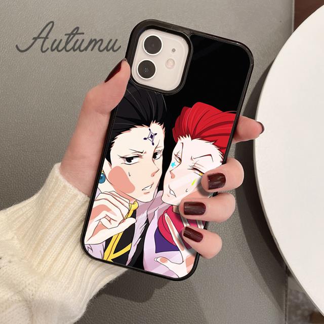Hunter X HUNTER Hisoka Hrací karta Pouzdro na telefon pro iPhone 11 12 13 14 Pro Max mini XR XS SE 2020 6 7 8 Plus Galaxy S21 S22 Kryt