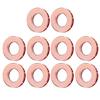 10Pcs 15.7mm Lther Grommets Alloy Double Sided Round Metal Grommets Eyelets for Shoelace Belt