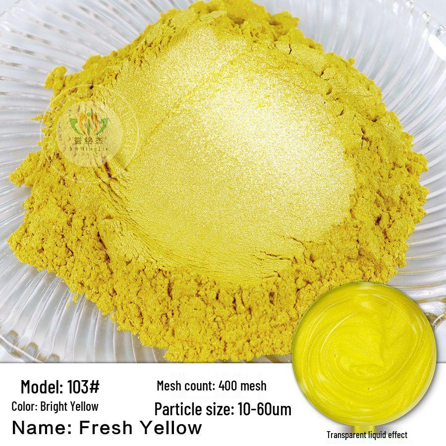 120 Color Chameleon Pearlescent Mica Powder for Epoxy Resin, Paint, and Watercolor