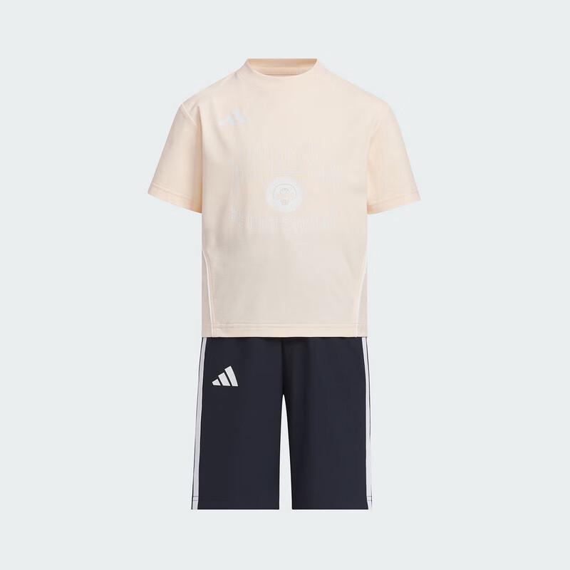 Adidas Girls  LK SS TEE SET Children s Outfit KC1539 128