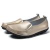 Fashion Women Flats Genuine Leather Fashion Footwear Women Shoe Moccasins Shoes Women Slip On Flat Shoes Soft Plus Size Tenis Feminino