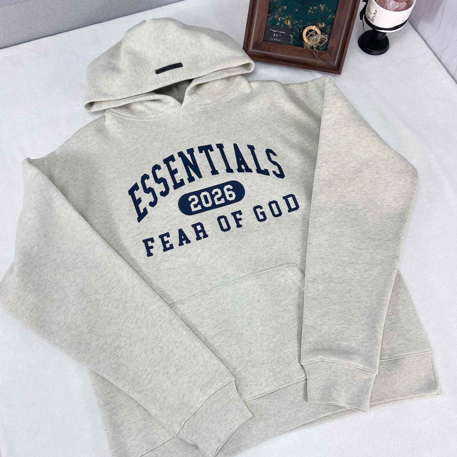 2026 Fog Style Youth Loose Fit Double Stitched Casual Hoodie, Couple s Trendy Pullover S (Below 75kg)