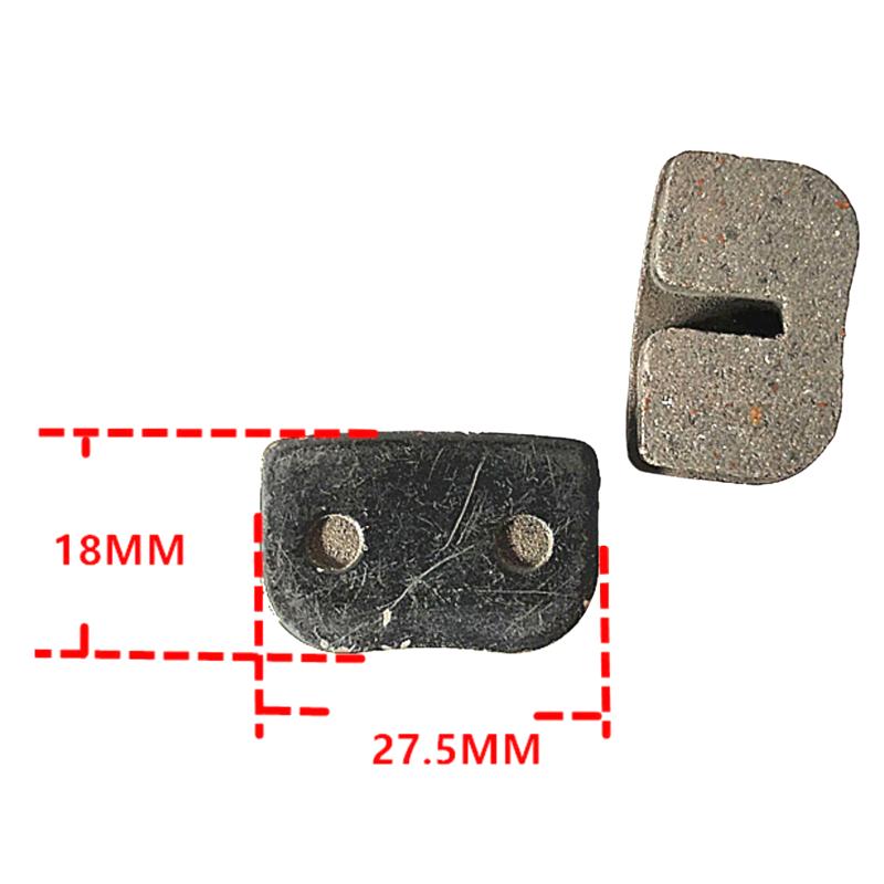 Pokročilé náhradní brzdové destičky pro kotoučové brzdy 2-taktní 43 47 49 79 97 100cc Pocket Bike Vylepšené brzdění pro tratě a město