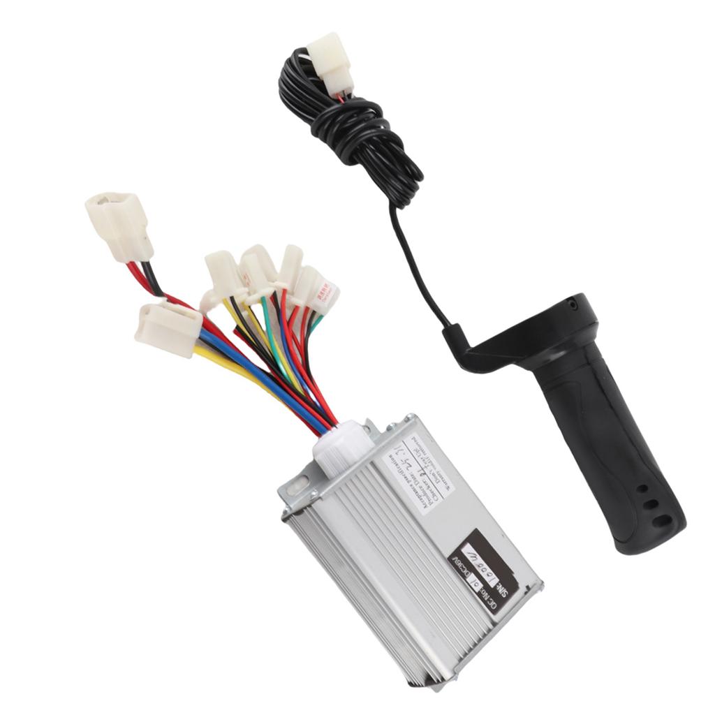 36V 1000W Controller with Ordinary Long Wire Throttle Grip Kit Electric Bicycle Accessory