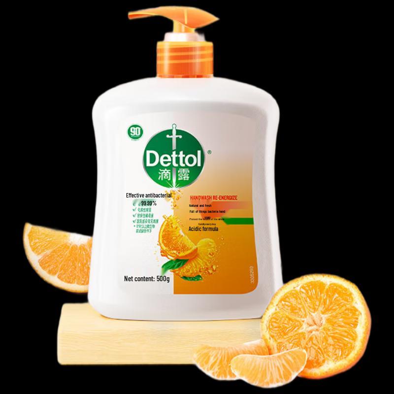 

Dettol Natural Fresh Citrus Antibacterial Hand Wash, 500g