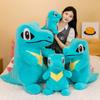 30-80cm Cute Blue Crocodile Plush Toy Doll Pillow Soft Stuffed Animal Comfort Gift For Kids Birthday