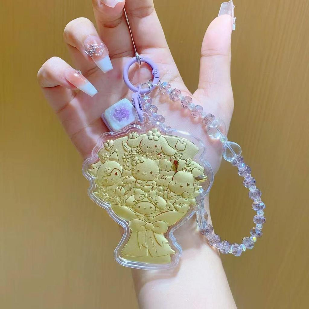 20mg 999 Fine Gold Key Backpack Pendant Charm - Perfect Gift for Girlfriend