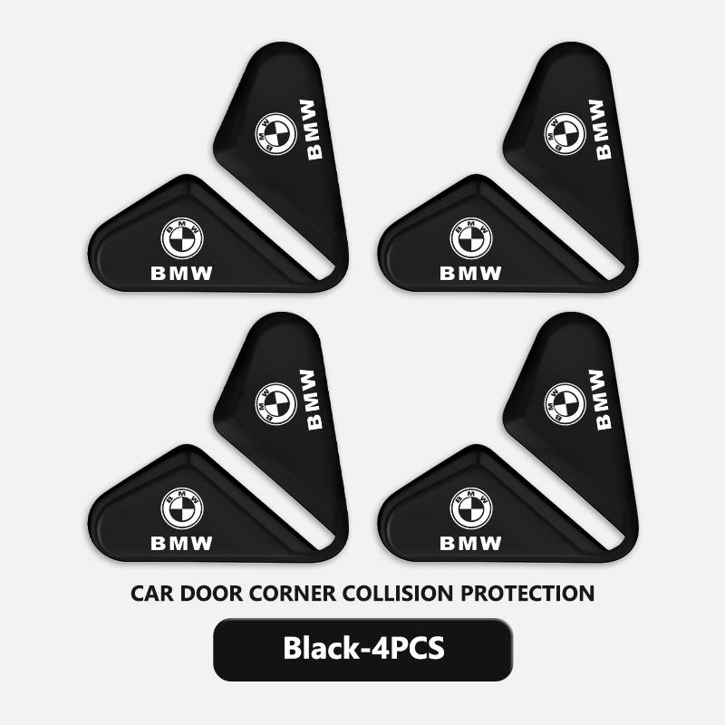 OOYR4 Car Door Corner Anti-collision Protective Silicone Guard Protector For BMW Performance X1 M3 M6 F01 F02 E34 E36 E60 F10 F20 X6