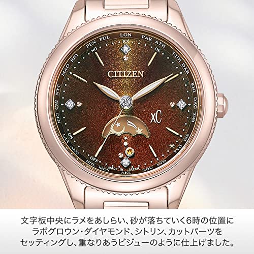 Citizen Cross Sea Floret Diamond Eco-Drive Radio-Controlled Watch EE1006-60W Women's Sakura Pink