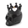 Halloween Crown Skull Candle Holder Votive Tealight Candle Stand Living Room Bathroom Candlestick Decoration Table Centerpiece Ornament