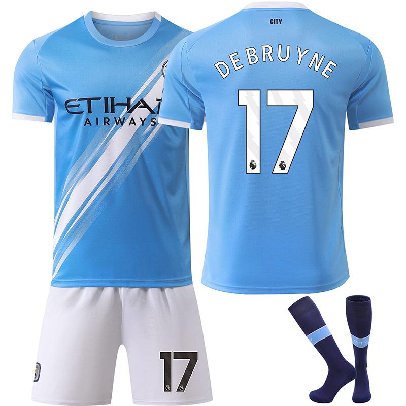 2 Manchester City Jerseys Barcelona Hotspur Miami Messi Riyadro Real Madrid Mbappe Football Jersey