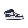 Nike Court Borough Mid 2 TD White Signal Blue Baby Sneakers Blue-Void CD7784-107