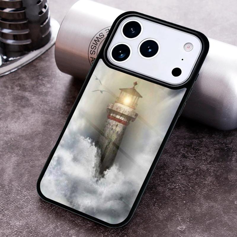 

Lighthouse Phone Case for iPhone 17 16 15 Pro Max Air 14 13 12 11 Plus Shockproof Capa Cover iPhone 12 Pro