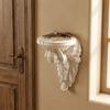 3D Printed Angel Floating Shelf European Style Decorative Wall Bracket Wall Storage Rack  Entryway