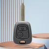 2 Buttons Key Fob Replacement 433MHz Remote Car Key Fob Car Keyless Entry Remote Control for Citroen Saxo Picasso Xsara Berlingo