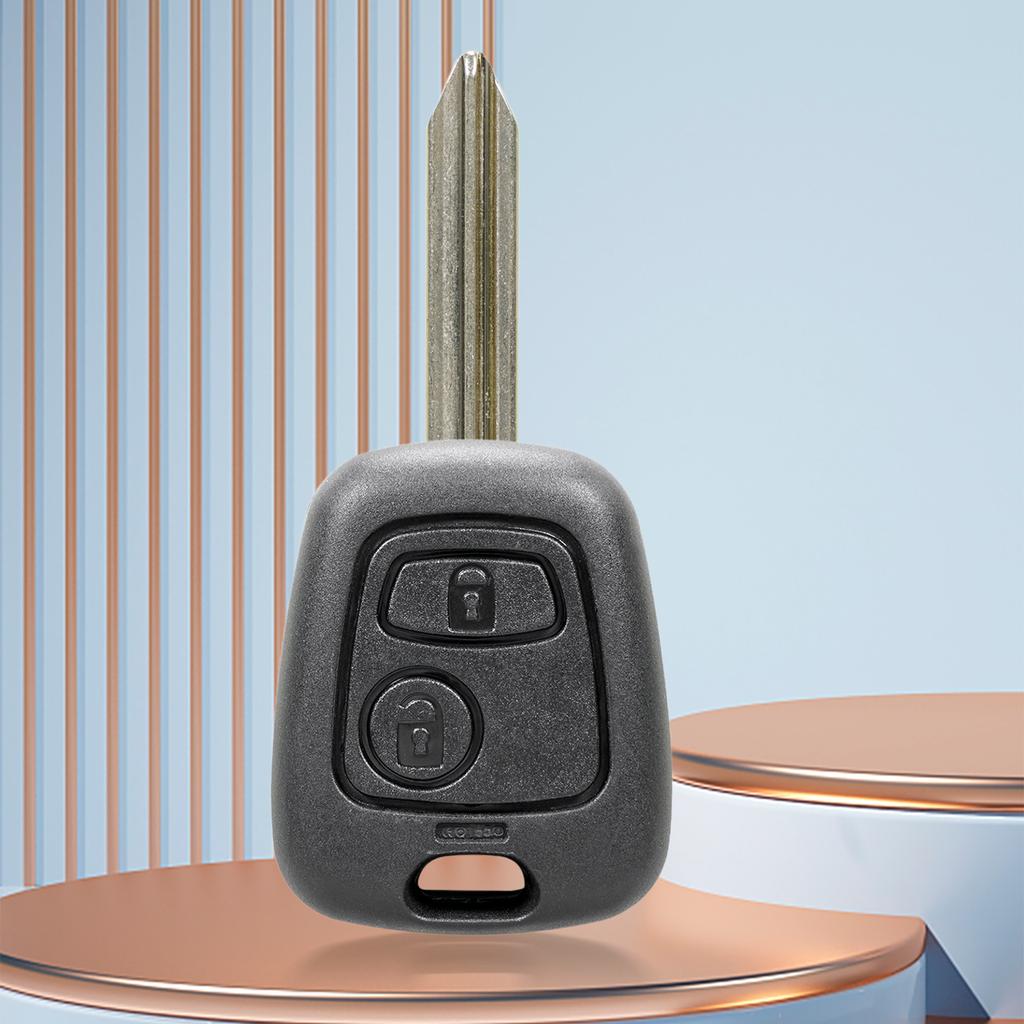 2 Buttons Key Fob Replacement 433MHz Remote Car Key Fob Car Keyless Entry Remote Control for Citroen Saxo Picasso Xsara Berlingo