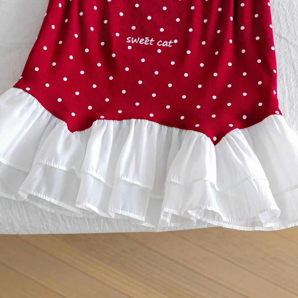Girls Summer Thin Camisole Vest Stylish Princess Sleeveless Top Baby Cool Summer Clothes