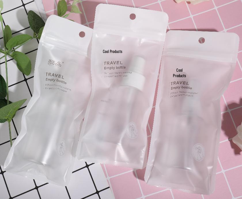 

«Переносной дорожный набор бутылок»: Вакуумные флаконы для лосьонов и спреев для ухода за кожей и косметики.