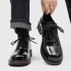 British Style Men Leather Casual Shoes Classic Male Oxford Shoes New Arrival Dress Business Shoes Thick Bottom Footwear Sneakers