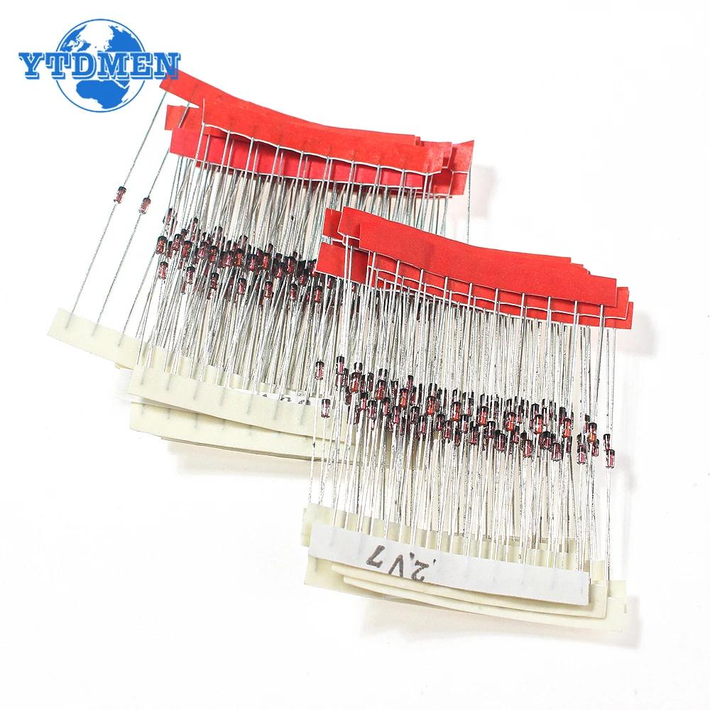 270 BUC Diode Zener 1/2W Kit Asortat Diode Regulator de Tensiune 2.4V-33V 2V4 2V7 3V 3V3 3V6 3V9 5V1 5V6 6V2